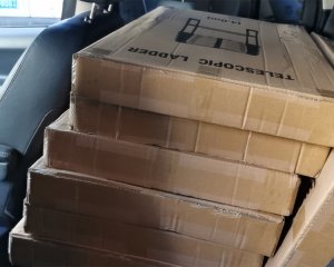直奔120公里把梯子送達(dá)客戶手中，為專業(yè)點贊